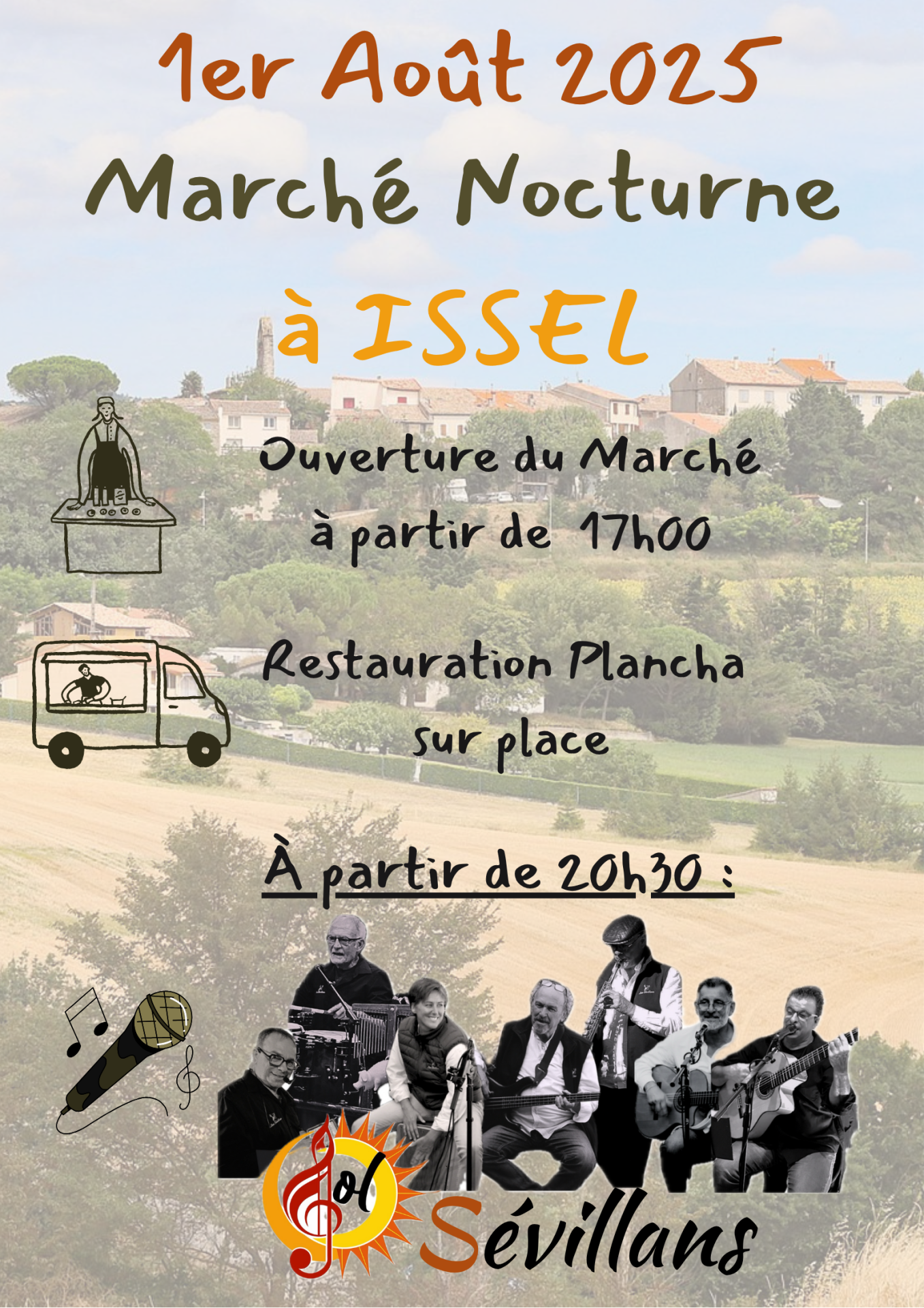 Affiche marche issel